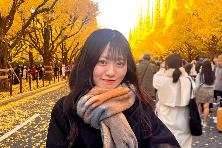 日本史は「一つの物語」として教科書を繰り返し読む（経営学部・伊藤明日香さん）