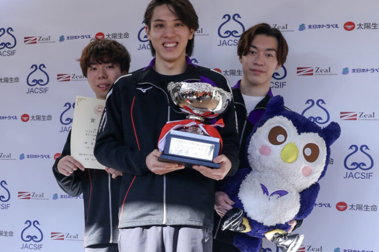 日本学生氷上競技選手権（インカレ）で男子団体優勝！佐藤駿選手、住吉りをん選手も個人で優勝！（明治大学体育会スケート部フィギュア部門）