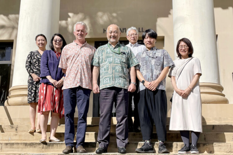上野学長、高馬副学長らが米国ハワイ大学マノア校・ヒロ校を表敬訪問――国際交流を深化、大学間交流協定締結へ