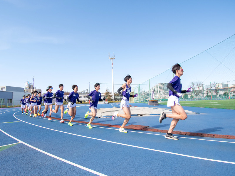 ＜終了しました＞「紫紺の襷プロジェクト」キックオフイベント開催（明治大学体育会競走部駅伝部門）