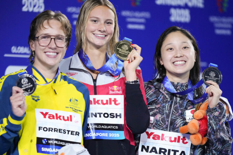 世界水泳女子400m個人メドレーで成田実生選手が銀｜体育会水泳部