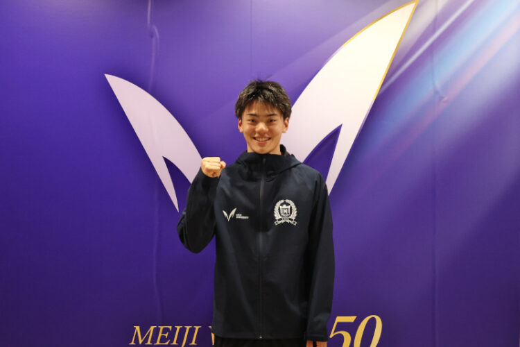 佐々木翔夢選手がスピードスケート競技会で日本新記録を樹立|体育会スケート部