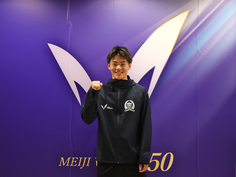 佐々木翔夢選手がスピードスケート競技会で日本新記録を樹立｜体育会スケート部