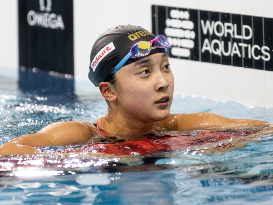 成田実生選手が競泳ワールドカップ女子400ｍ個人メドレーで銅メダルを獲得｜体育会水泳部