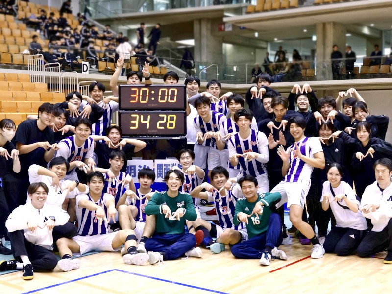 創部史上初の快挙――インカレ優勝｜体育会ハンドボール部