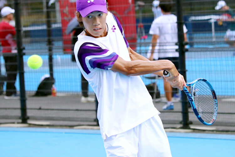 新エースが示した成長の形│硬式庭球部